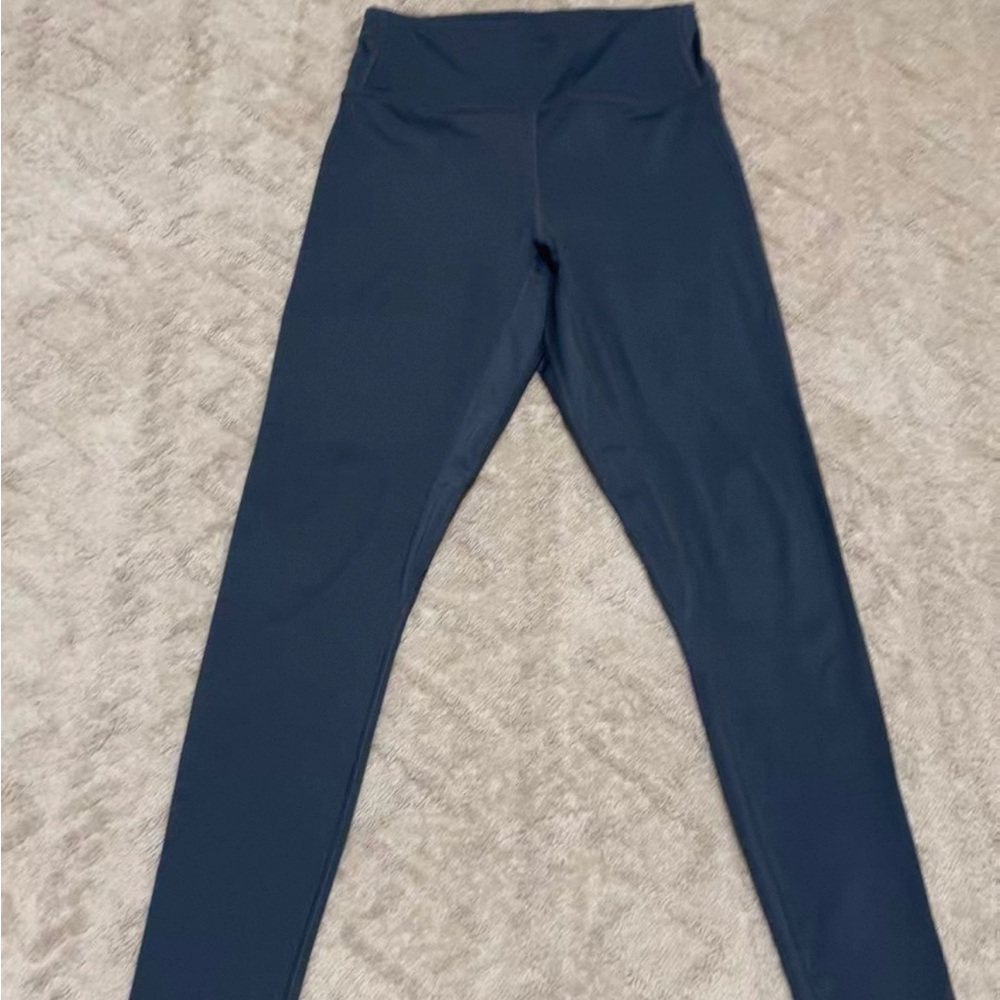 Elegant Dark Blue Women's Leggings